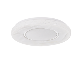 Kristall-lühter lauavalgusti Light Prestige Tenaro, LED, 4000 °K, 1 x 23 W, valge v. / valge v., 39 x 39 cm