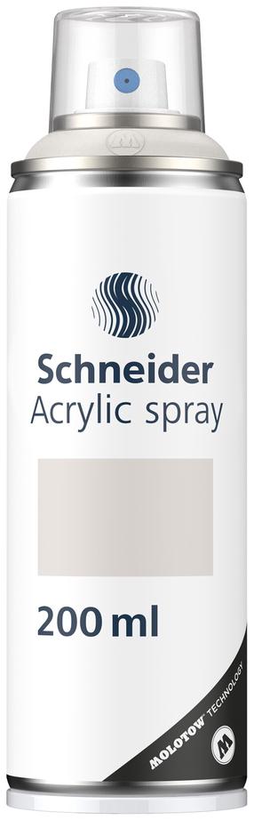 Aerozoliniai dažai Schneider Paint-It 030, dekoratyviniai, pilka sp., 0.2 l