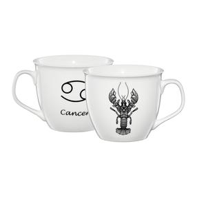 Tass Ambition Zodiac Cancer, valge v./must v., 0.55 l