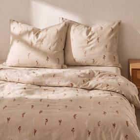 Voodipesukomplekt Homla Basic Rem 245187, beež v., 70 x 80 cm, 160 x 200 cm, 3 os.