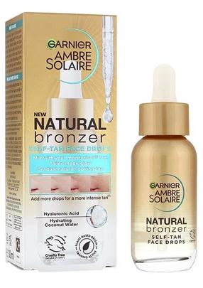 Savaiminio įdegio priemonė veidui Garnier Ambre Solaire, 30 ml