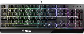 Klaviatūra MSI Vigor GK30, EN, juoda