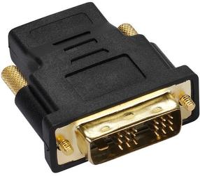 Adapteris Vivanco HDMI to DVI 47074 HDMI female, DVI male, juoda sp.