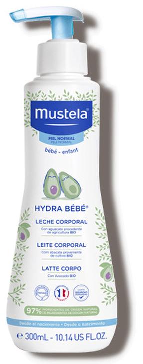 Ķermeņa piens Mustela Hydra Bebe, 300 ml
