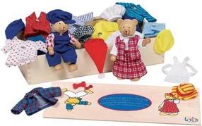 Komplekts Goki Bear Dress Up 51914, daudzkrāsaina