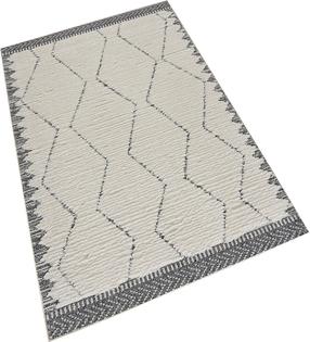 Paklājs Conceptum Hypnose W1073 213HFT1667, krēmkrāsa/pelēka krās., 150 cm x 100 cm