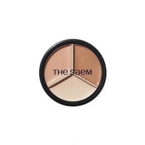 Maskuojanti priemonė The Saem Cover Perfection Triple Pot, correct beige sp., 1, 13.5 g