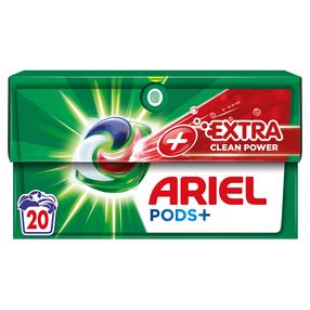 Kapsulas mazgāšanai Ariel extra clean, 20 gab.