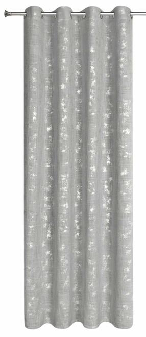 Naktinė užuolaida Solana, sidabro sp., 140 cm x 250 cm