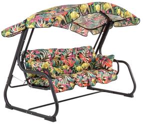Lauko sūpynės Patio Ravenna Black Edition, įvairių spalvų, 209 cm x 132 cm x 171 cm