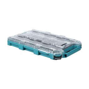 Ящик для инструментов Makita Maktrak, 59.6 см x 38.7 см x 8.5 см, 8.14 л, синий цв./черный цв.