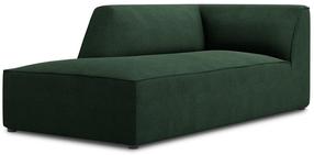 Sofa Micadoni Home Ruby Structured Fabric Chaise Longue, žalia sp., kairinė, 181 x 93 cm x 69 cm