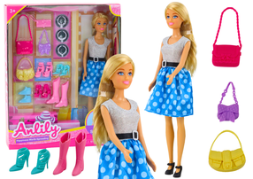 Lelle ar aksesuāriem Anlily Accessories Happiness Worth Spending My Shoe Ark, 30 cm