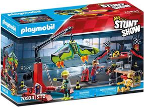 Konstruktors Playmobil Air Stunt Show Remonta centrs 70834