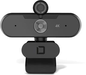 Veebikaamera Dicota PRO Plus 4K, must v., CMOS