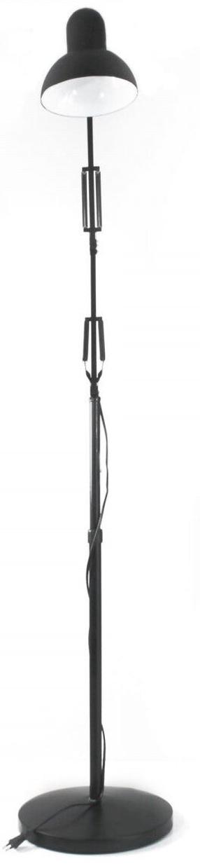 Stāvlampa CristalRecord Luxo 06-601-27-180, E27, melna krās.