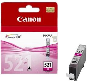 Rašalinio spausdintuvo kasetė Canon CLI-521M, raudona sp.