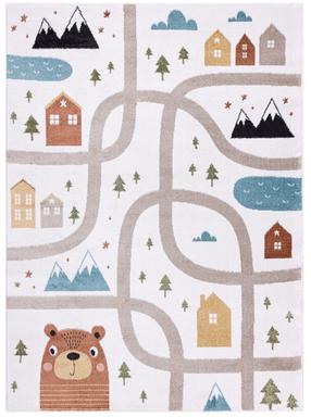 Kilimas vidaus Mark Beo Polar, įvairių spalvų/kreminė sp., 150 cm x 80 cm