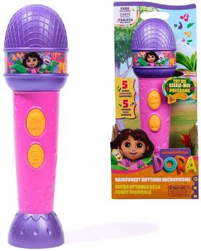 Vaikiškas mikrofonas Spin Master Dora Rainforest Rhytms