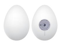 Pastatomas šviestuvas su saulės baterija Beper P207ILO241, IP44, balta sp.