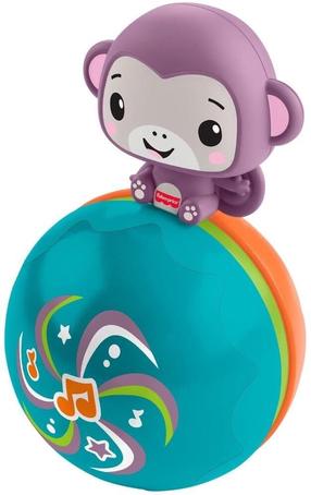 Interaktyvus žaislas, beždžionė Mattel Fisher Price Crawling Musical, 19 cm