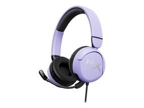 Laidinės žaidimų ausinės vaikams HyperX Cloud mini 7G8F5AA 7G8F5AA, violetinė sp.