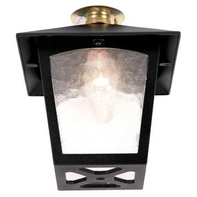 Õue seinavalgusti Elstead Lighting York 1, 60W, B22, IP20, must v., 18.5 cm x 20.5 cm