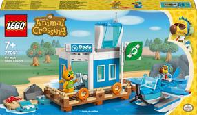Konstruktors LEGO® Animal Crossing™ Lido ar Dodo Airlines 77051