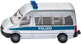 Žaislinė policijos mašina Siku 0804, 1:55, mėlyna sp./balta sp.