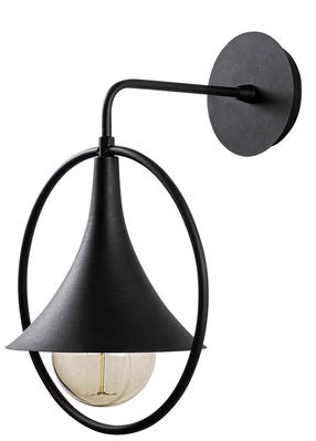 Šviestuvas sieninis Opviq Namutenahi 124-A 521SHN2138, E27, 1 x 40 W, juoda sp. / juoda sp.