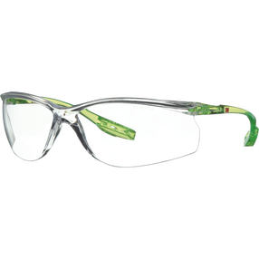 Aizsargbrilles 3M Solus CCS SCCS01SGAF-GRN, caurspīdīga krās.