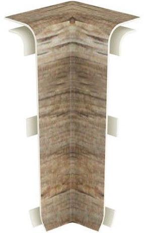 Внутренний угол плинтуса Vox Esquero Skin 610, 2.2 см x 2.2 см, коричневый цв., 2 шт.