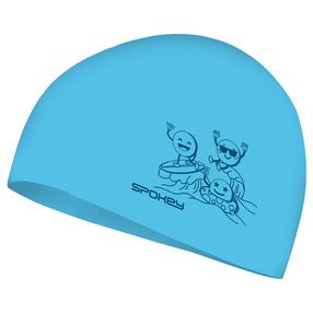 Plaukimo kepuraitė vaikams Spokey Funny, mėlyna sp.