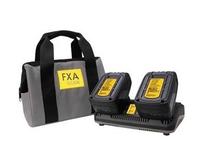 Priedas vejapjovėms Fxa 2x18v FXA xclick powerpack, 4000 mAh, juoda sp./geltona sp.