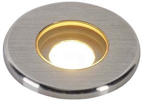 Įleidžiamas lauko šviestuvas SLV Dasar Mini 37, 2W, LED, IP67, nerūdijančiojo plieno sp., 3.7 cm x 6.7 cm