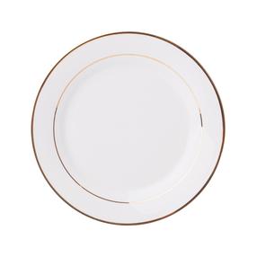 Lėkštė desertinė Ambition Aura Gold, Ø 16.5 cm, aukso sp./balta sp.