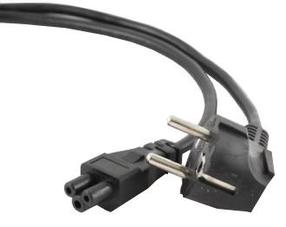 Laidas Gembird Schuko to IEC320 C5 IEC320 C5, Schuko, 3 m, juoda sp.