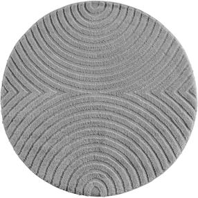 Kilimas vidaus Art 3D 1122, sidabro sp., 160 cm x 160 cm