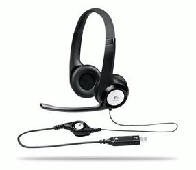 Проводные наушники Logitech H390, черный цв.