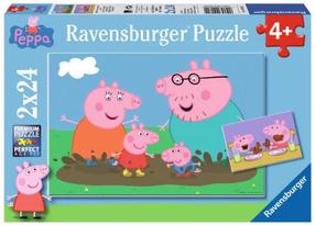 Dėlionė 2in1 Ravensburger Peppa Pig, 48 vnt.