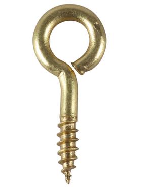 Aaskruvi Essve, 8x35 mm, messingi v., 6 tk