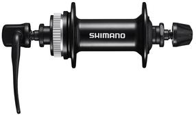 Priekšējā rumba Shimano Altus HB-MT200, metāls, melna krās.
