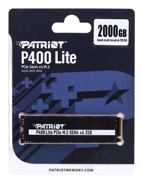 Kõvaketas (SSD) Patriot P400 Lite, M.2 2280, 2 TB