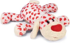 Rotaļlieta sunim, plīša manta Beeztees XL Cuddle 27127, 48 cm, balta krās./sarkana krās.