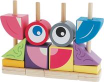 Lavinimo žaislas Trefl Shape Sorter Colorful Creatures, įvairių spalvų, 10 vnt.
