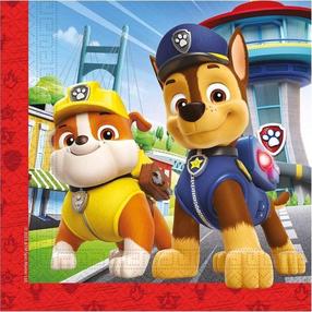 Popierinės servetėlės GoDan Paw Patrol, 33 cm x 33 cm, įvairių spalvų, 20 vnt.