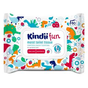 Мокрая туалетная бумага Kindii Fun, 1 сл