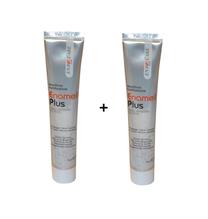 Dantų pastų rinkinys, po estetinio plombavimo Enacare Enamel Plus RDA25, 2 x 75ml