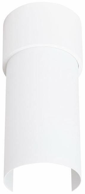 Lampa sienas Sollux Flash, E27, 1 x 15 W, balta krās. / balta krās.