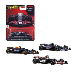 Rotaļlieta automašīna Mattel Hot Wheels Formula 1 HRV11, 1:64, (krāsa/dizains tiek izvēlēts nejauši)